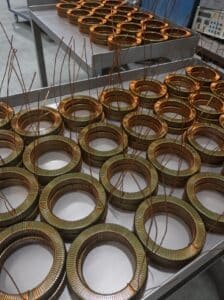 oroidal current transformers being manufactured for metering, monitoring, and protection applications
