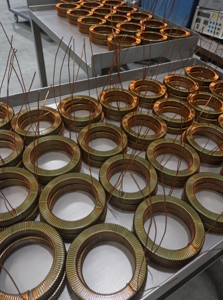 oroidal current transformers being manufactured for metering, monitoring, and protection applications