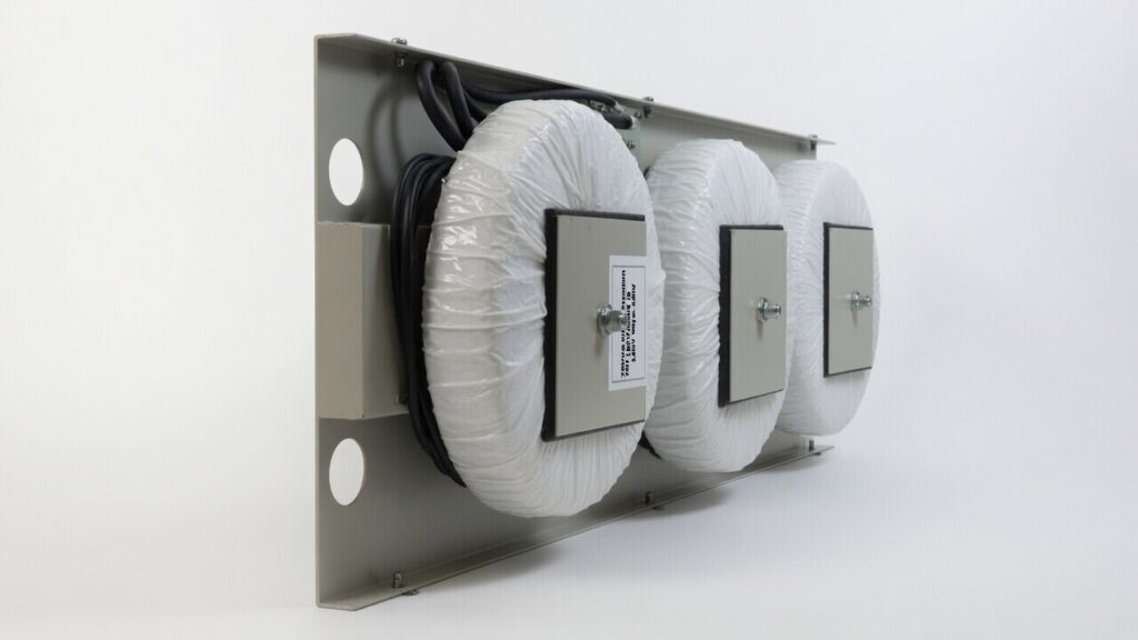 3ph BESS toroidal transformer for battery energy storage and inverter isolation