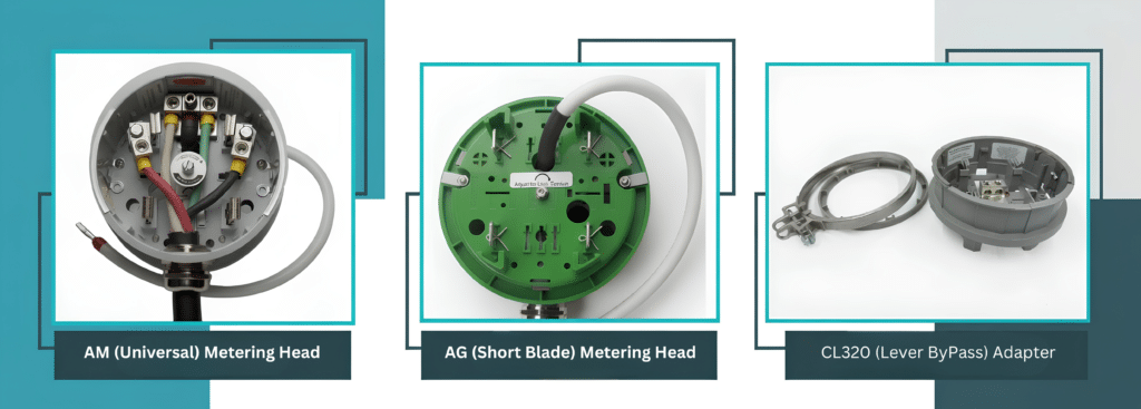 Powerback Power Restoration Autotransformer meter adapters, TridentPower Restoration Autotransformer meter adapters, Temporary Power Restoration Metering heads