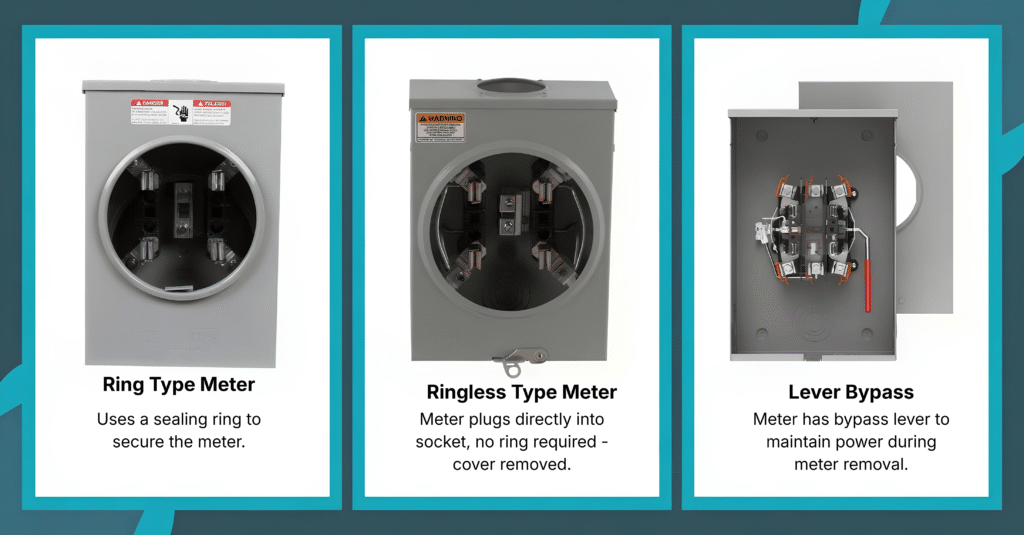 Comparing different Meter Types. Temporary Power Restoration Meter Adapter Guide