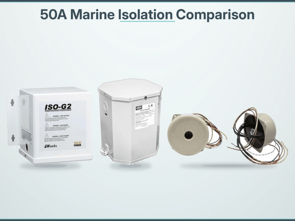 50A Marine Isolation Comparison